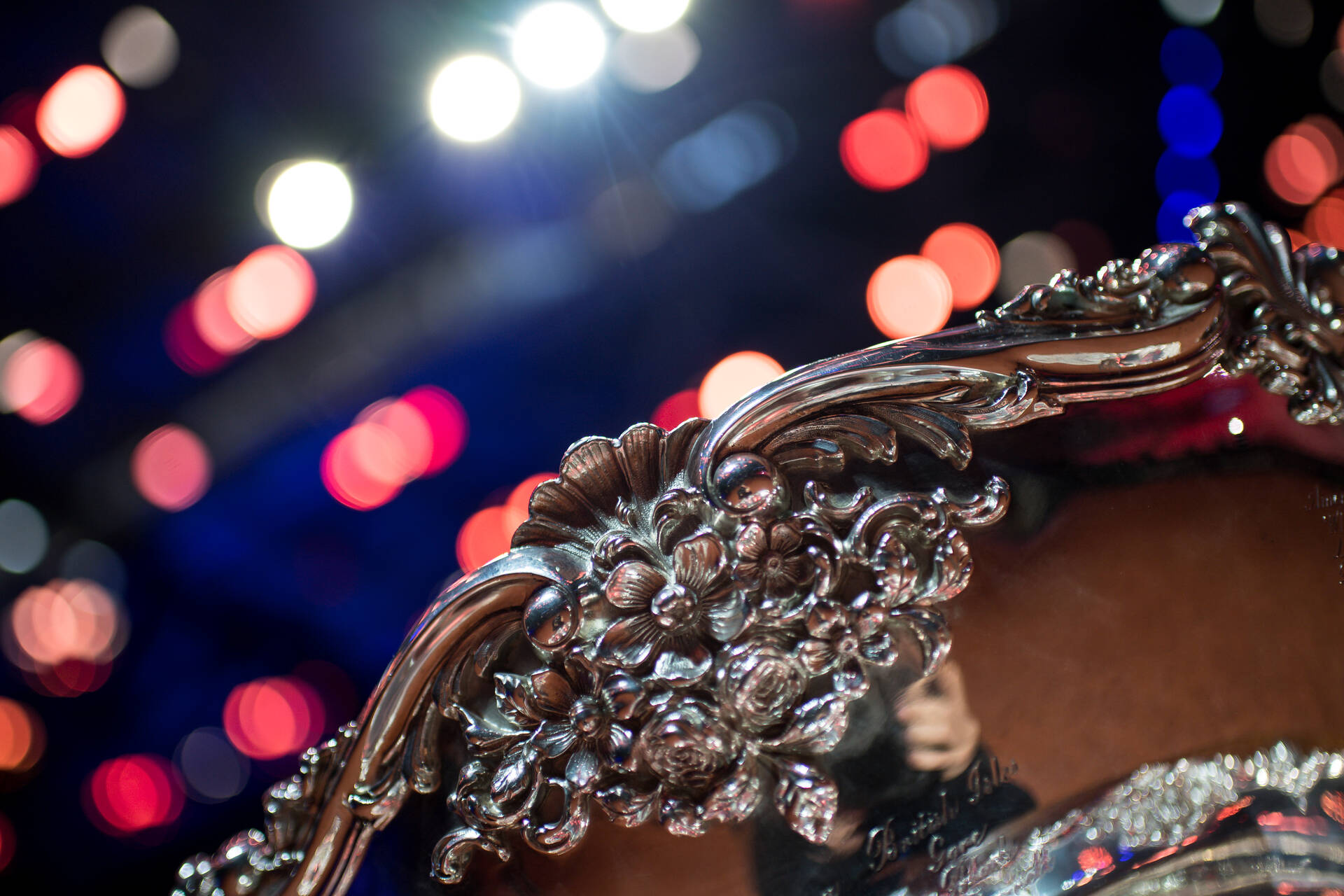 Davis Cup trophy close-up