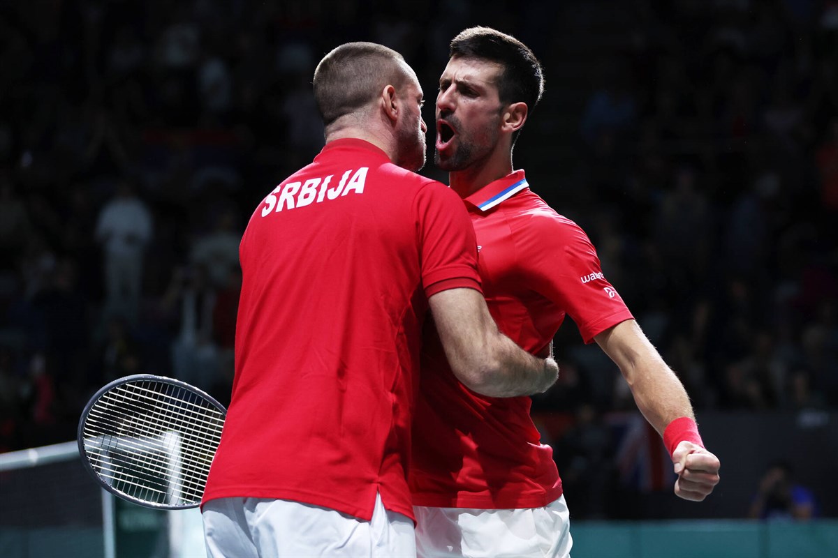 Serbia v Great Britain: Djokovic books semi-final spot with win over Norrie