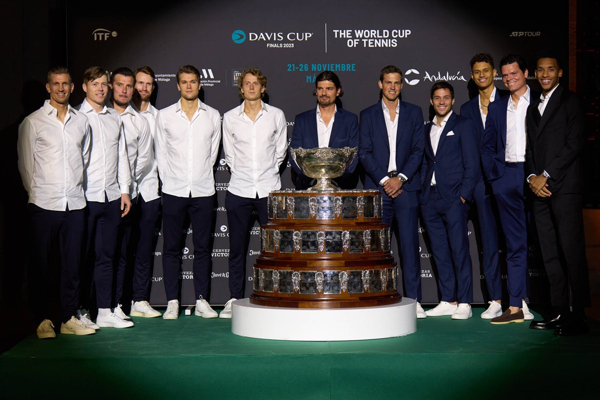 Malaga hosts stars of 2023 Davis Cup Final 8 at exclusive welcome event