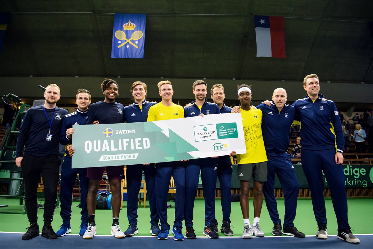 Suecia avanza a las Finales de Madrid a costa de Chile