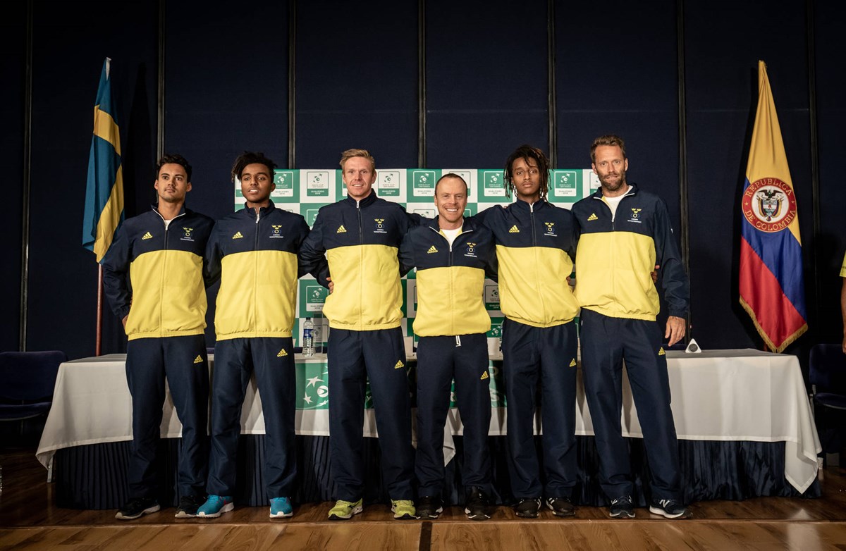 Ymer brothers to lead Swedish hopes against Colombia