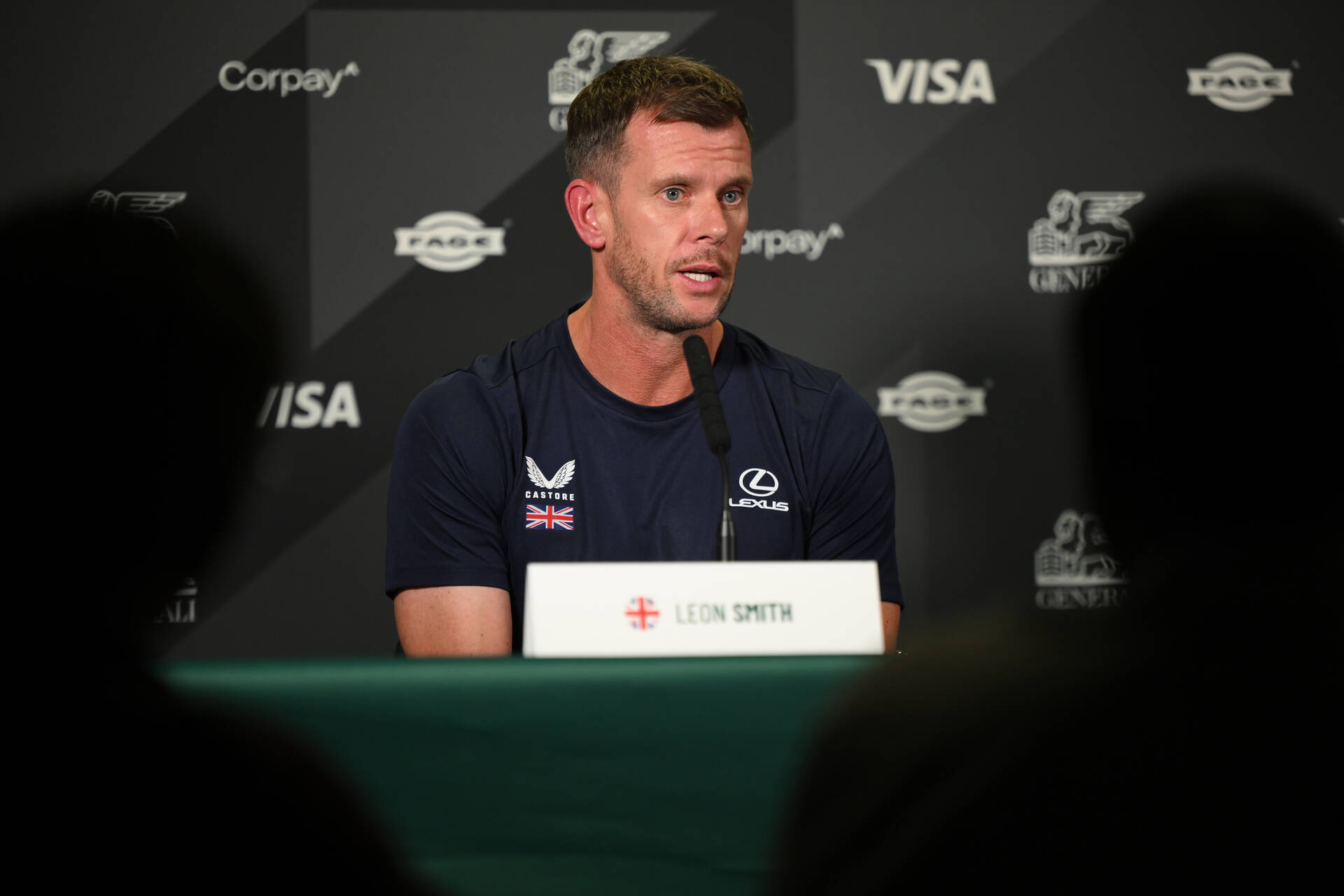 Leon Smith feature: press conference
