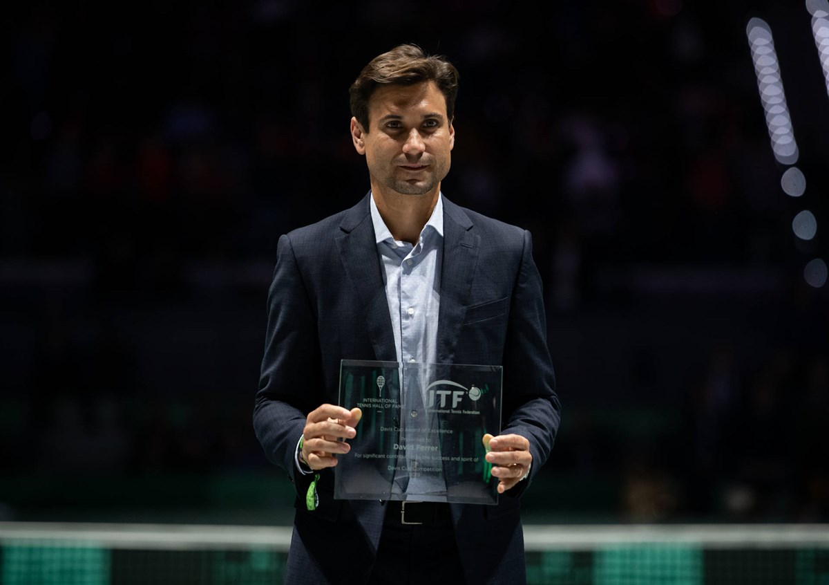 Ferrer honoured with Davis Cup Award of Excellence