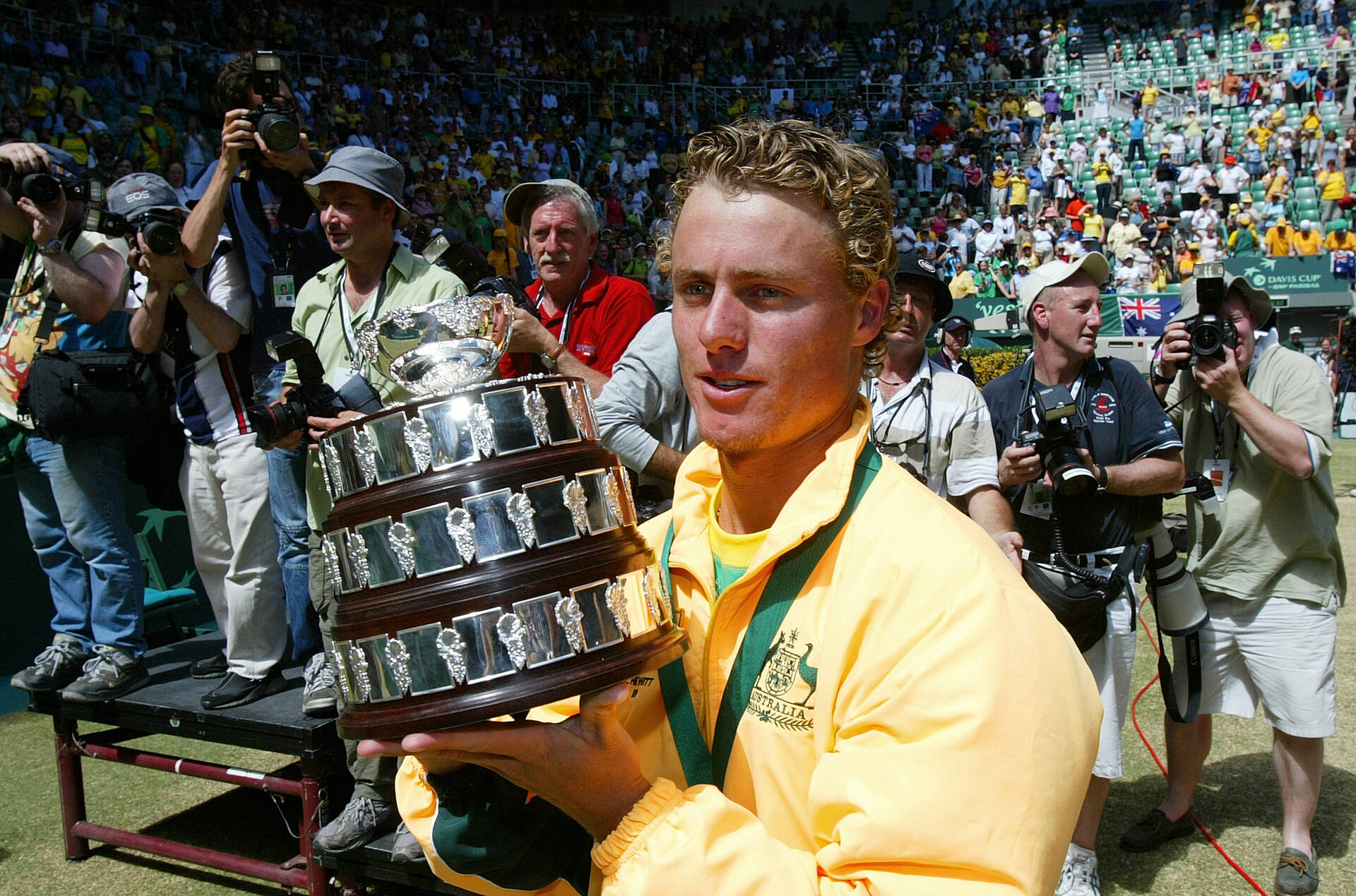Davis Cup at AO - Hewitt