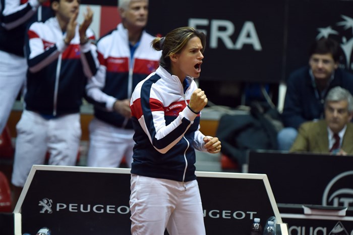 Mauresmo named French Davis Cup captain