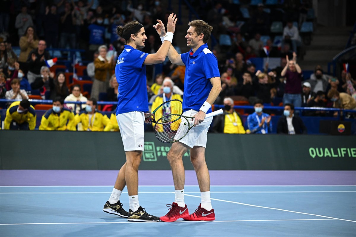 Herbert and Mahut steer France into the Finals
