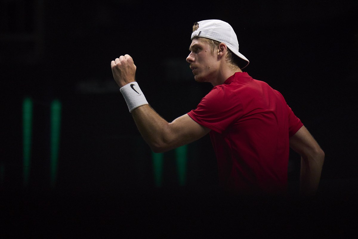 Shapovalov relishes role as team player