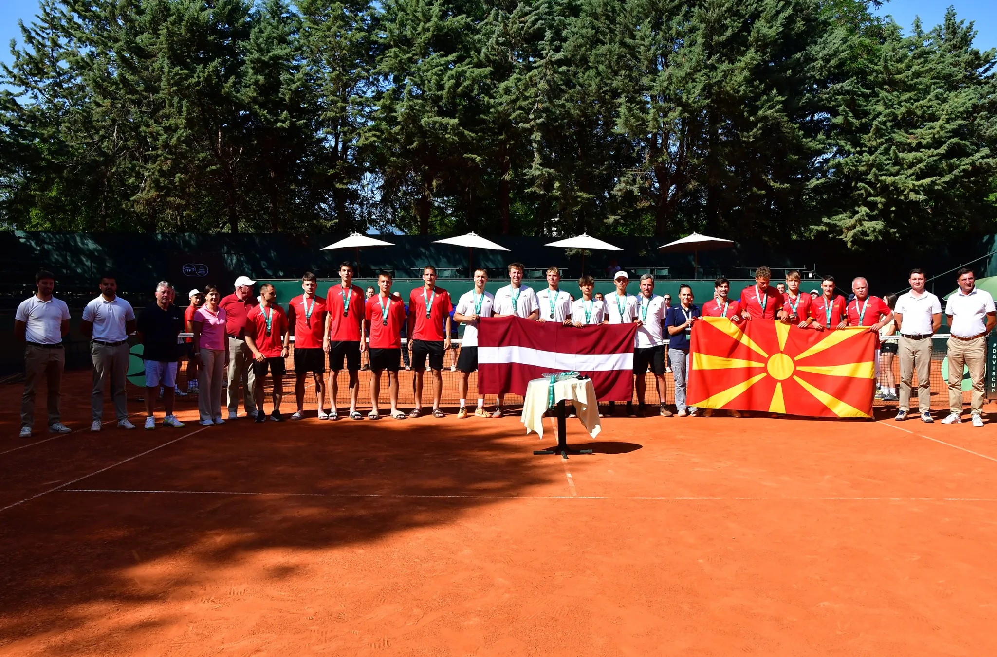 Montenegro, Latvia, North Macedonia