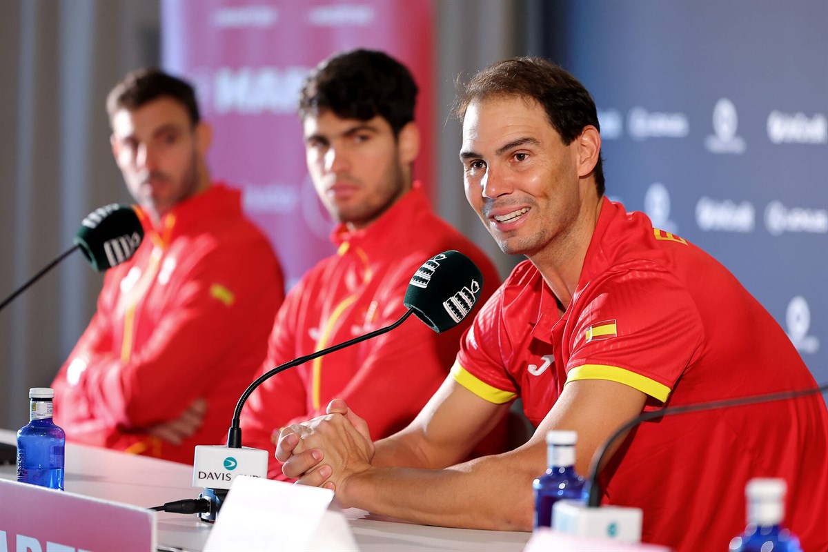 Nadal: “No estoy aquí para retirarme, sino para intentar ayudar al equipo”