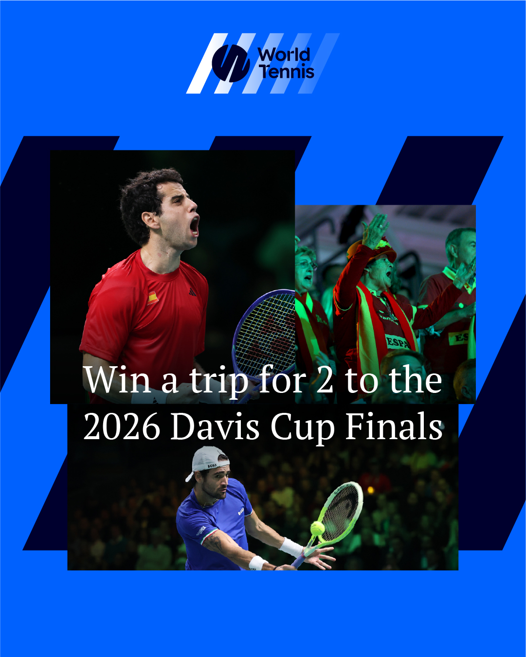 World Tennis survey promo