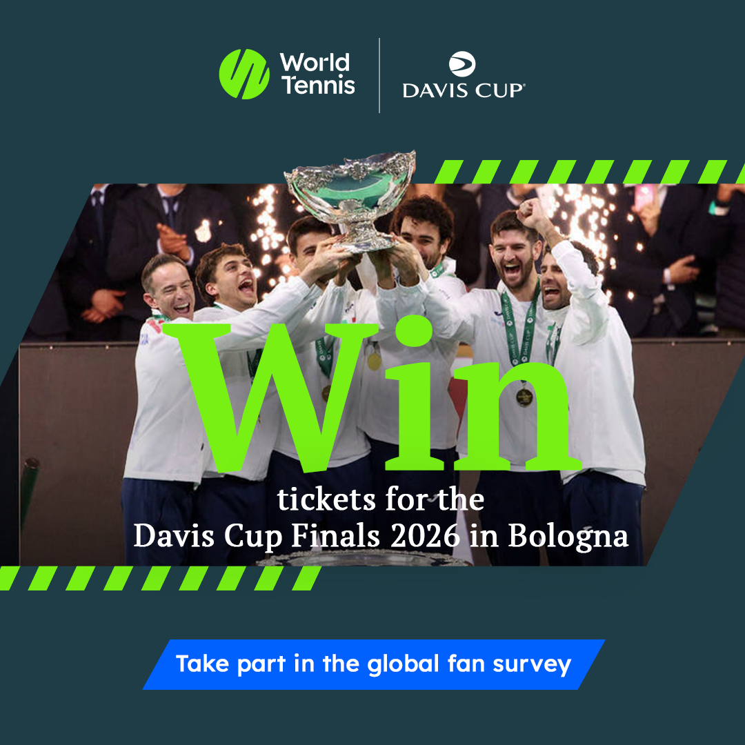 World Tennis survey promo