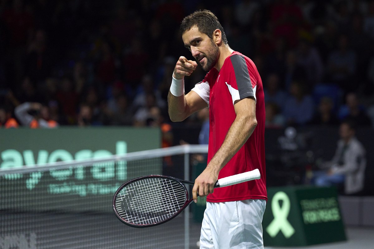 Croacia le encarga a Cilic una victoria ante Bélgica