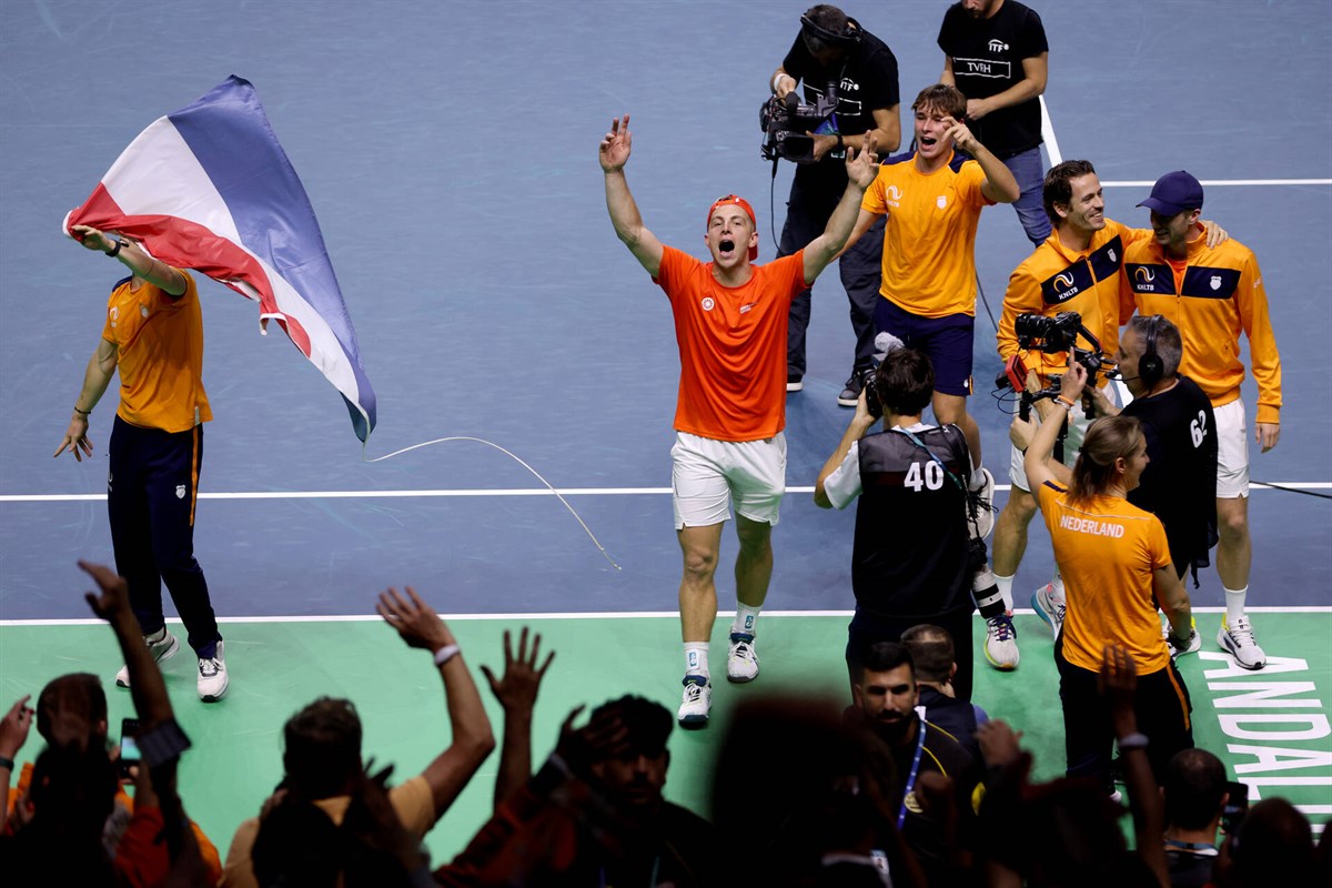 GER 0-2 NED: Griekspoor powers Netherlands into first Davis Cup final