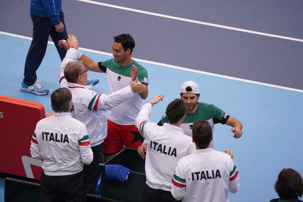 Italians edge ahead in Morioka after doubles victory