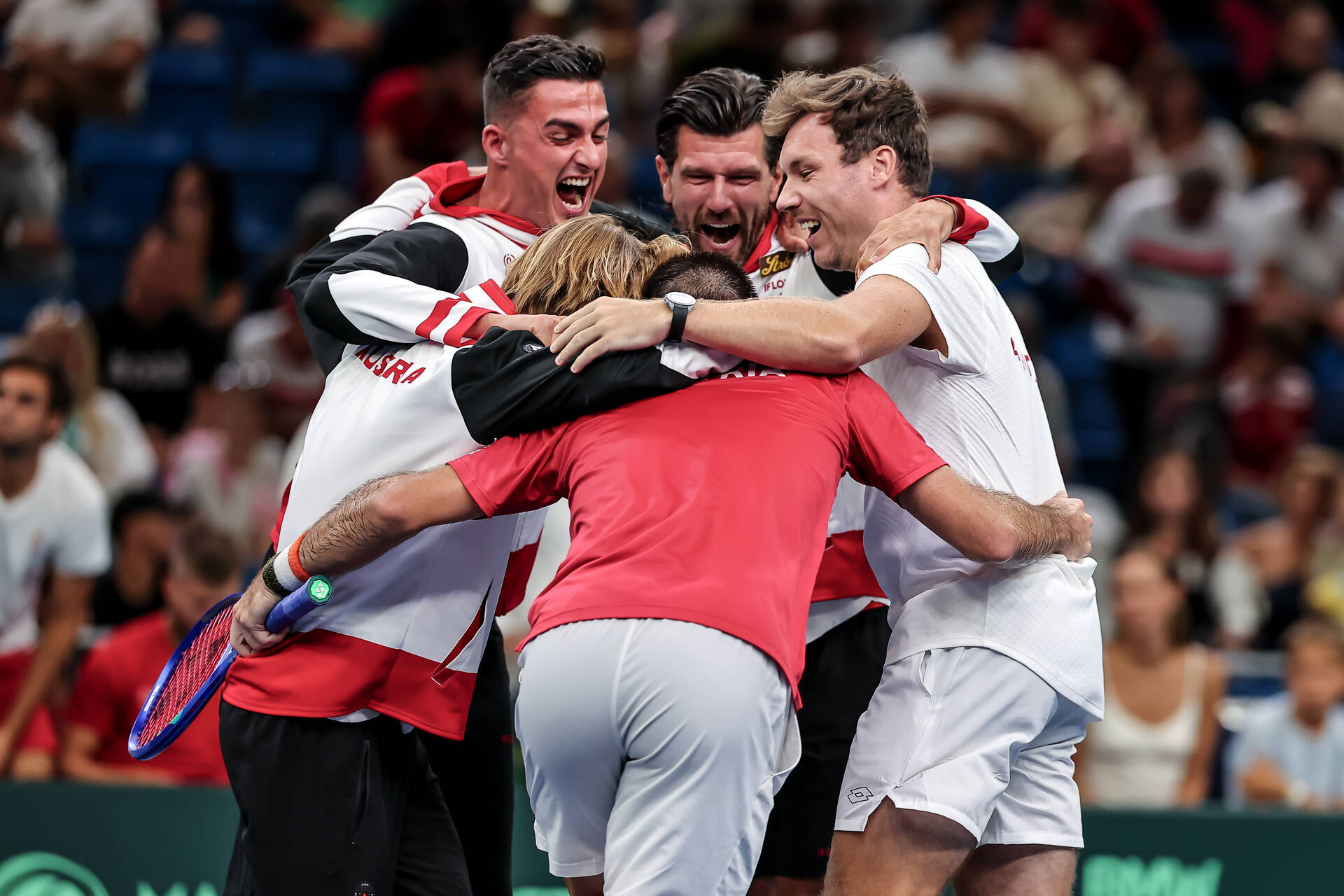 Austria team profile - celebration