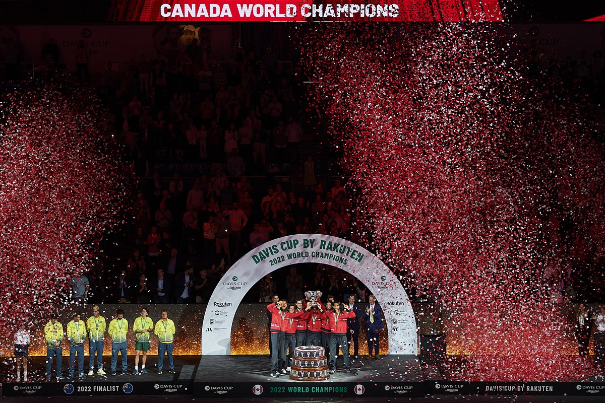 Canada rise to No. 1 in Davis Cup Nations Rankings for first time