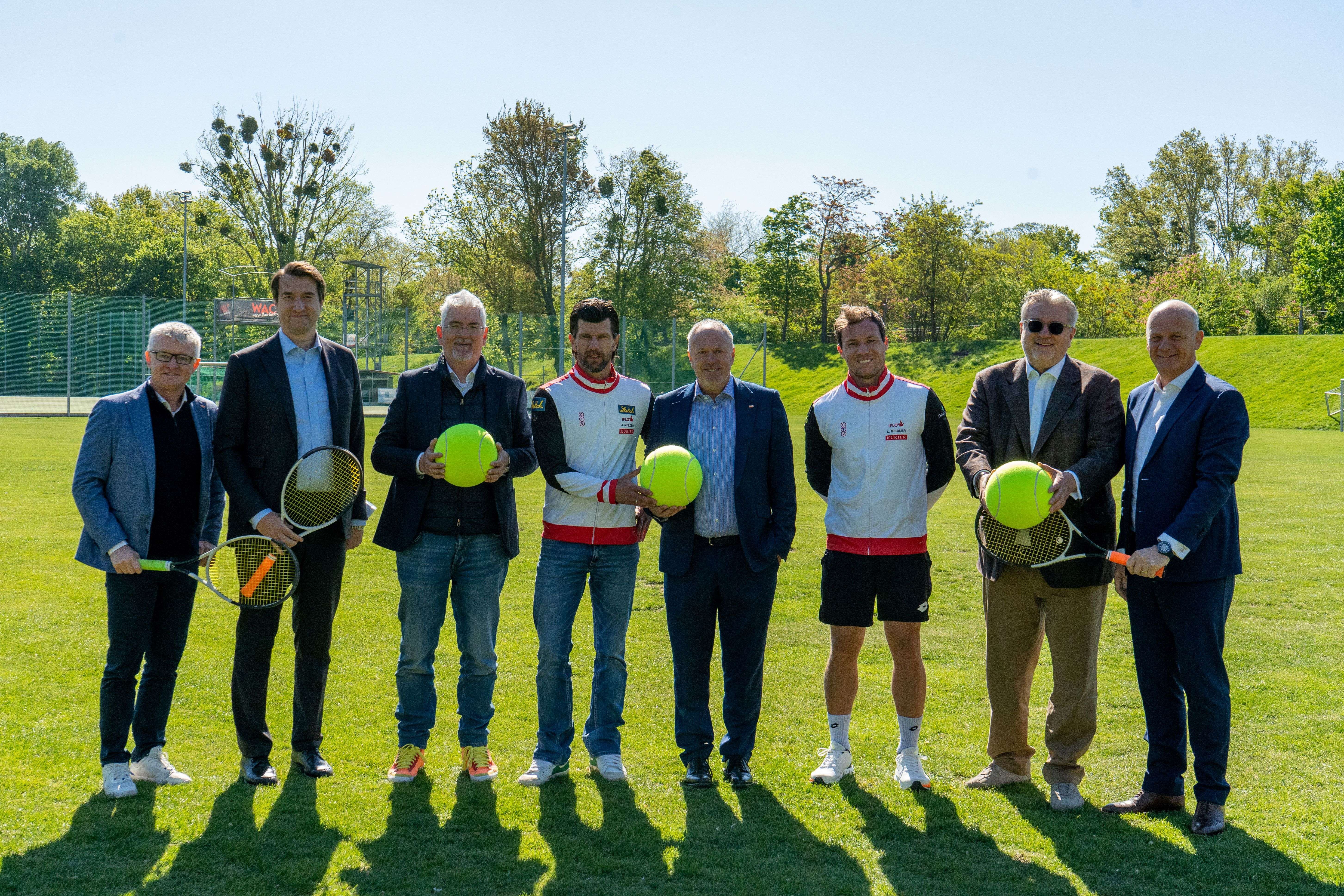 Austria v Belgium venue announcement - press photo