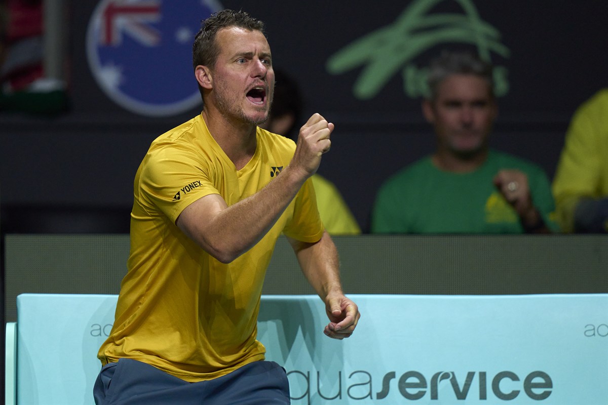Hewitt y Dancevic. Dos capitanes orgullosos.