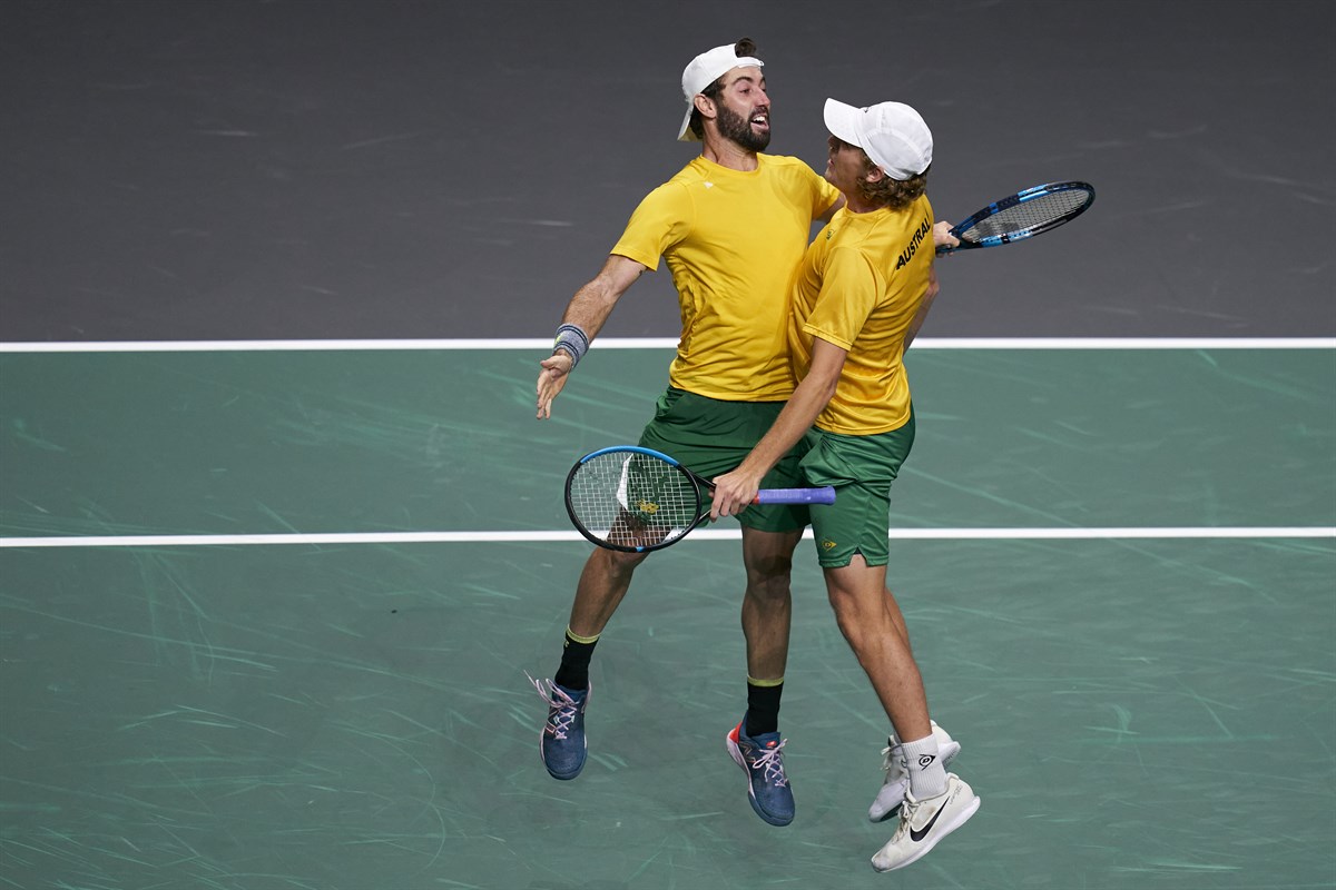 Australia battle back against Croatia to reach Davis Cup Final