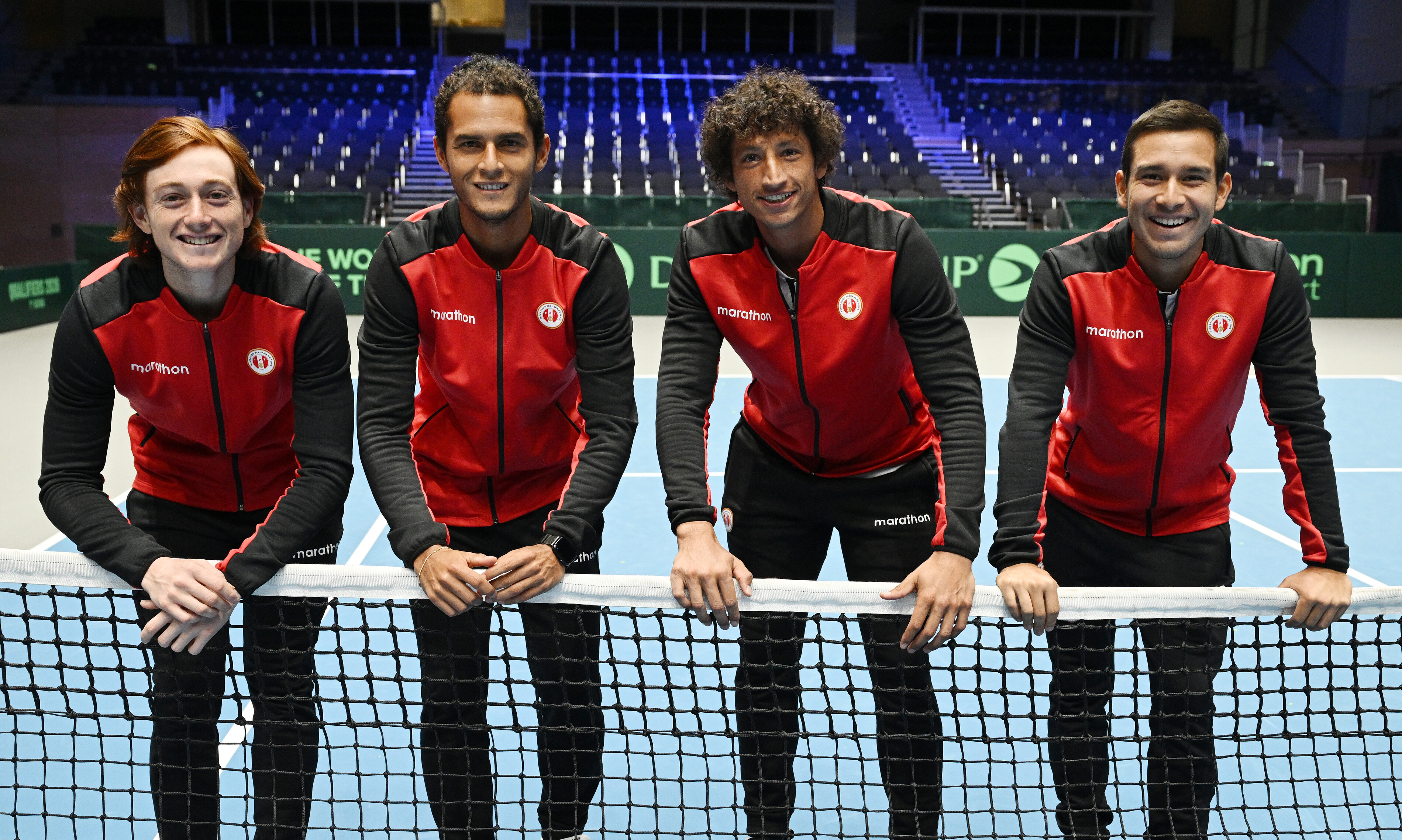 Perú: Ignacio Buse; Juan Pablo Varillas; Arklon Huertas Del Pino; Gonzalo Bueno