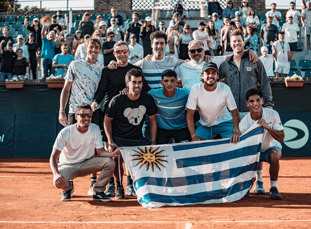 Uruguay y Bolivia buscarán en septiembre el ascenso al Grupo Mundial I