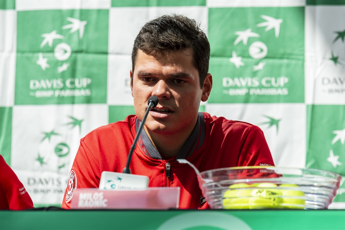 Raonic leads Canada on his Davis Cup return