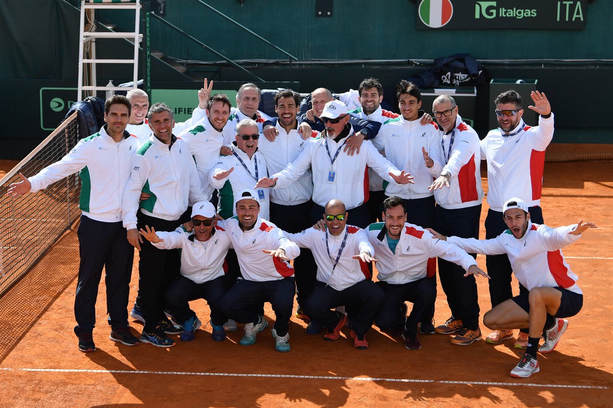 Bolelli and Fognini steer Italy into Davis Cup Finals