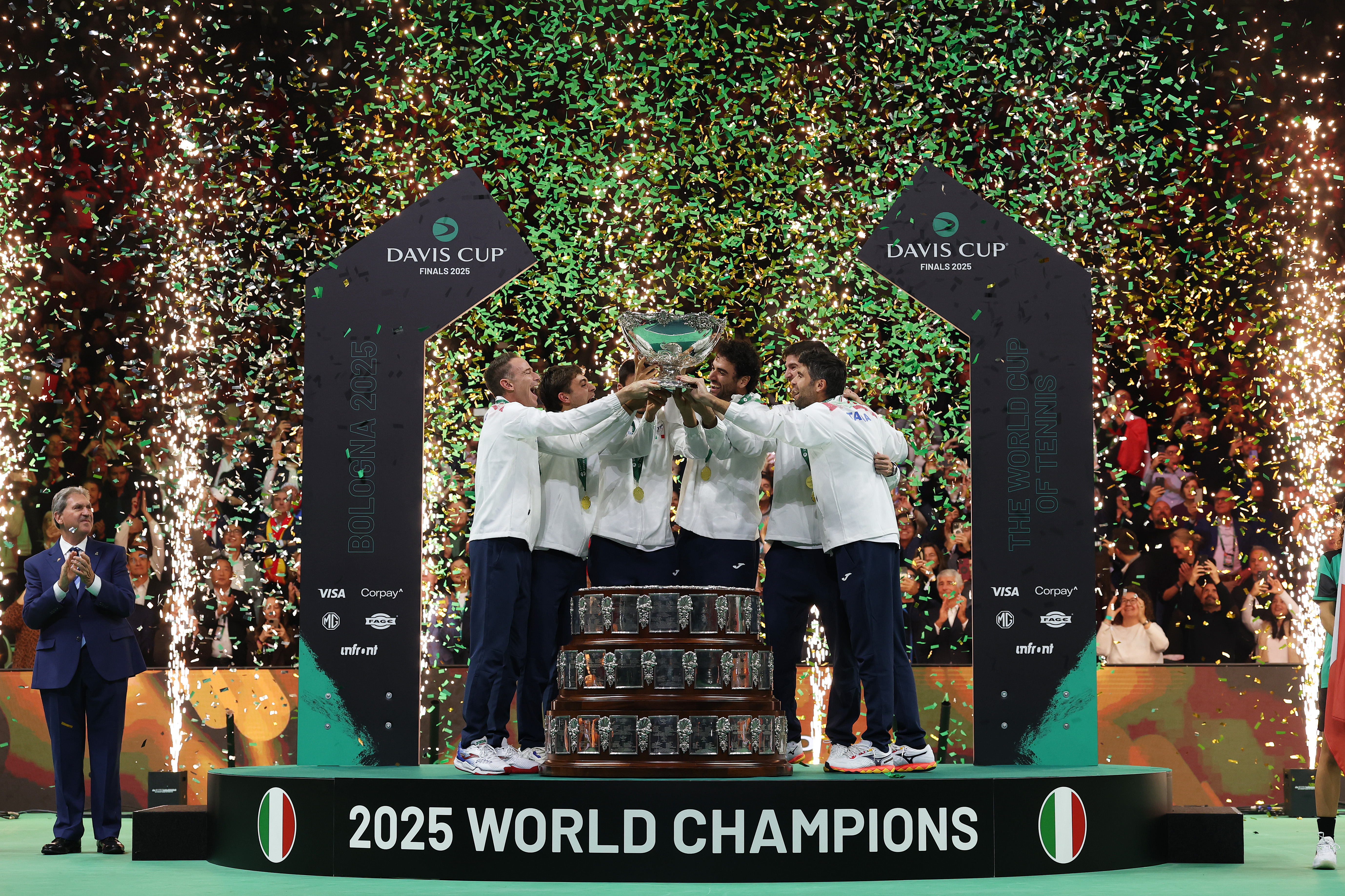 Italy, 2025 Davis Cup Champion