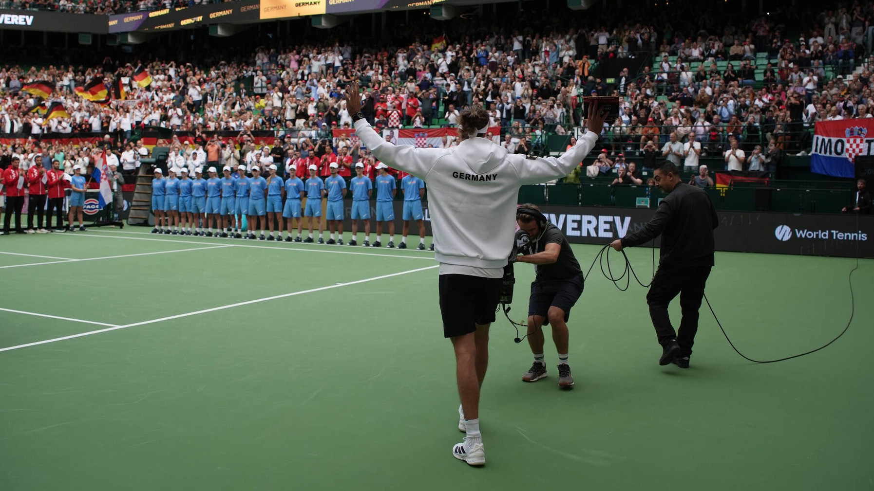 Alexander Zverev on his homecoming to Germany in Davis Cup a week after winning the US Open