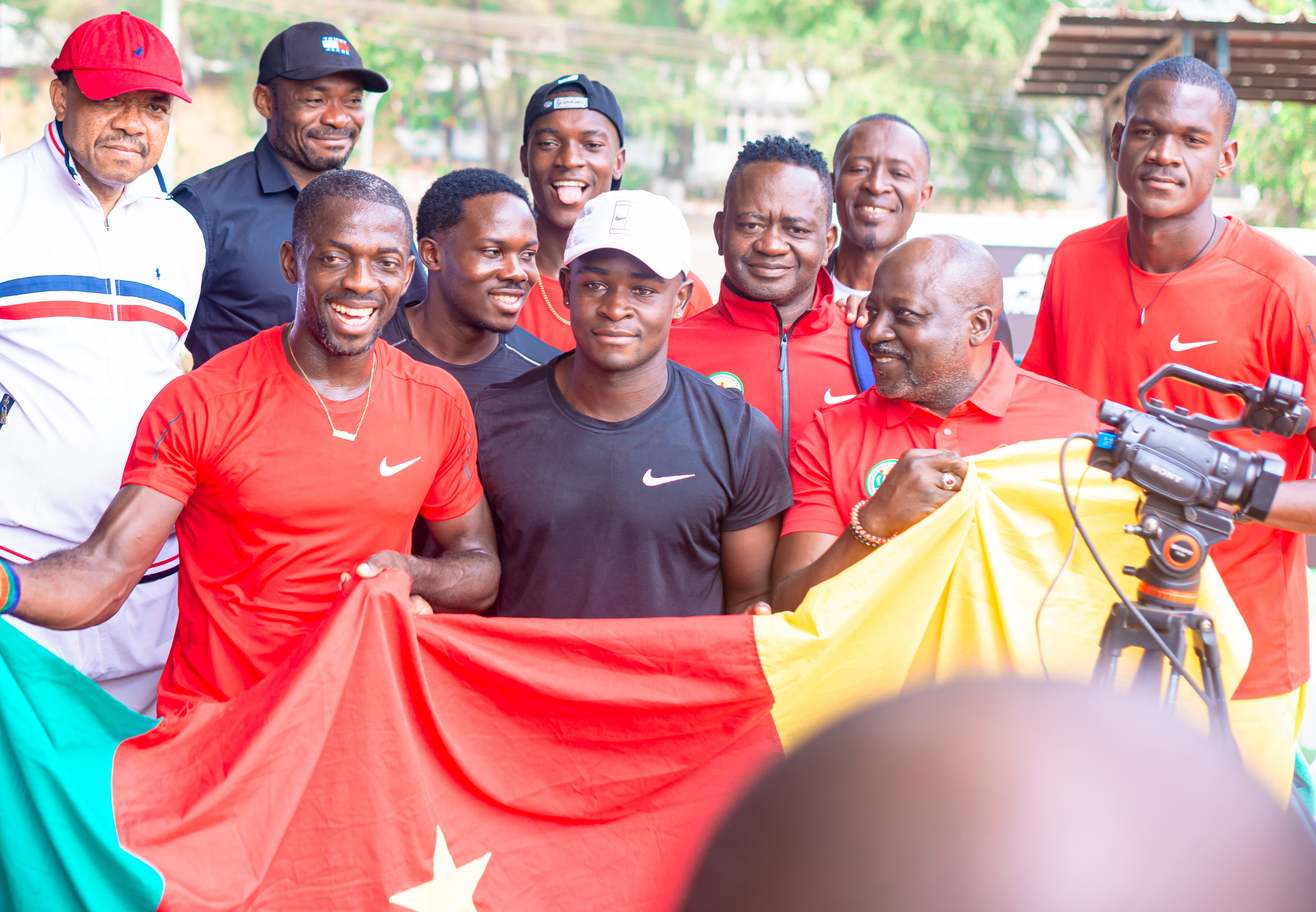 Cameroon celebrate promotion to Africa Group IV