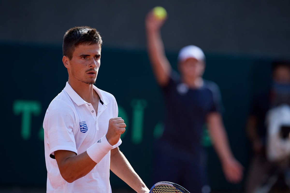 World Group II: Petros Tsitsipas in for injured Stefanos in Heraklion