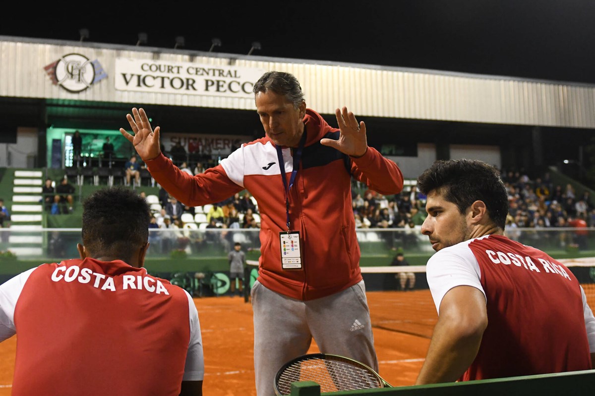 Copa Davis: Costa Rica sueña con su mejor actuación en la historia