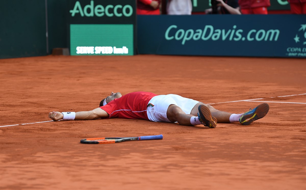 Local favourite Ferrer sends Spain into semis