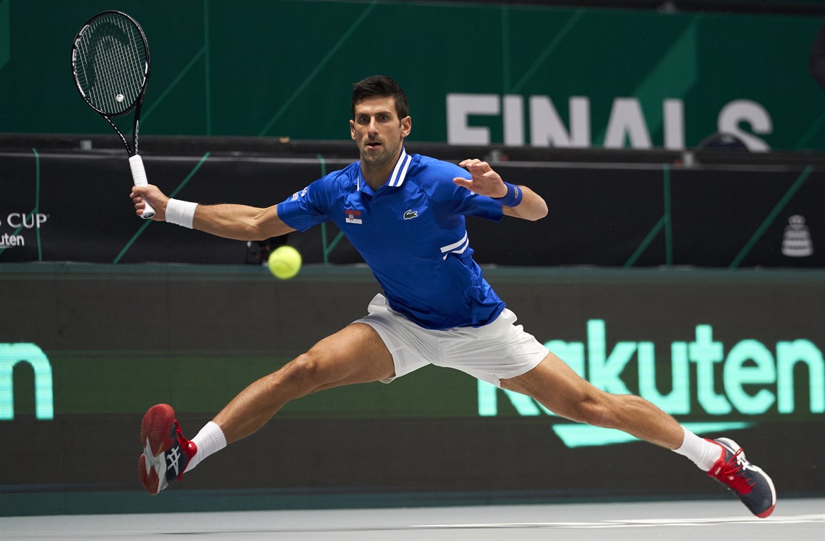 Djokovic delivers knockout blow and makes history as Serbia thrash Austria