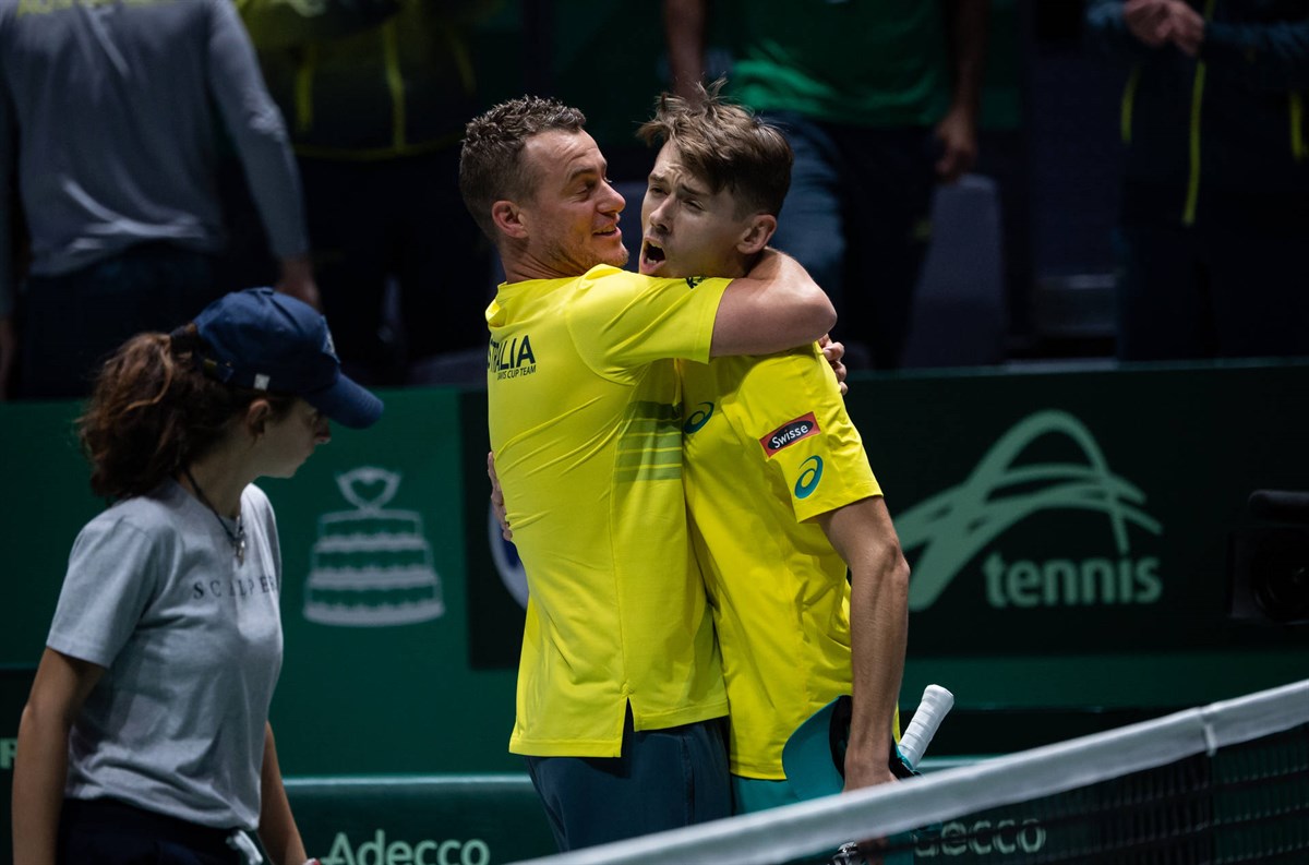 De Minaur underlining his mini-Hewitt status as Australia continue to prosper
