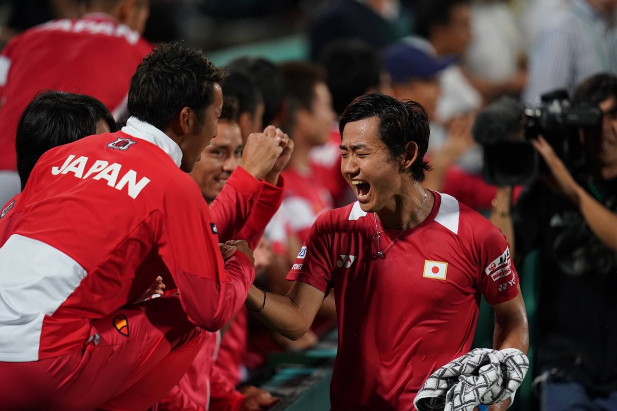 Daniel and Nishioka put Japan in control