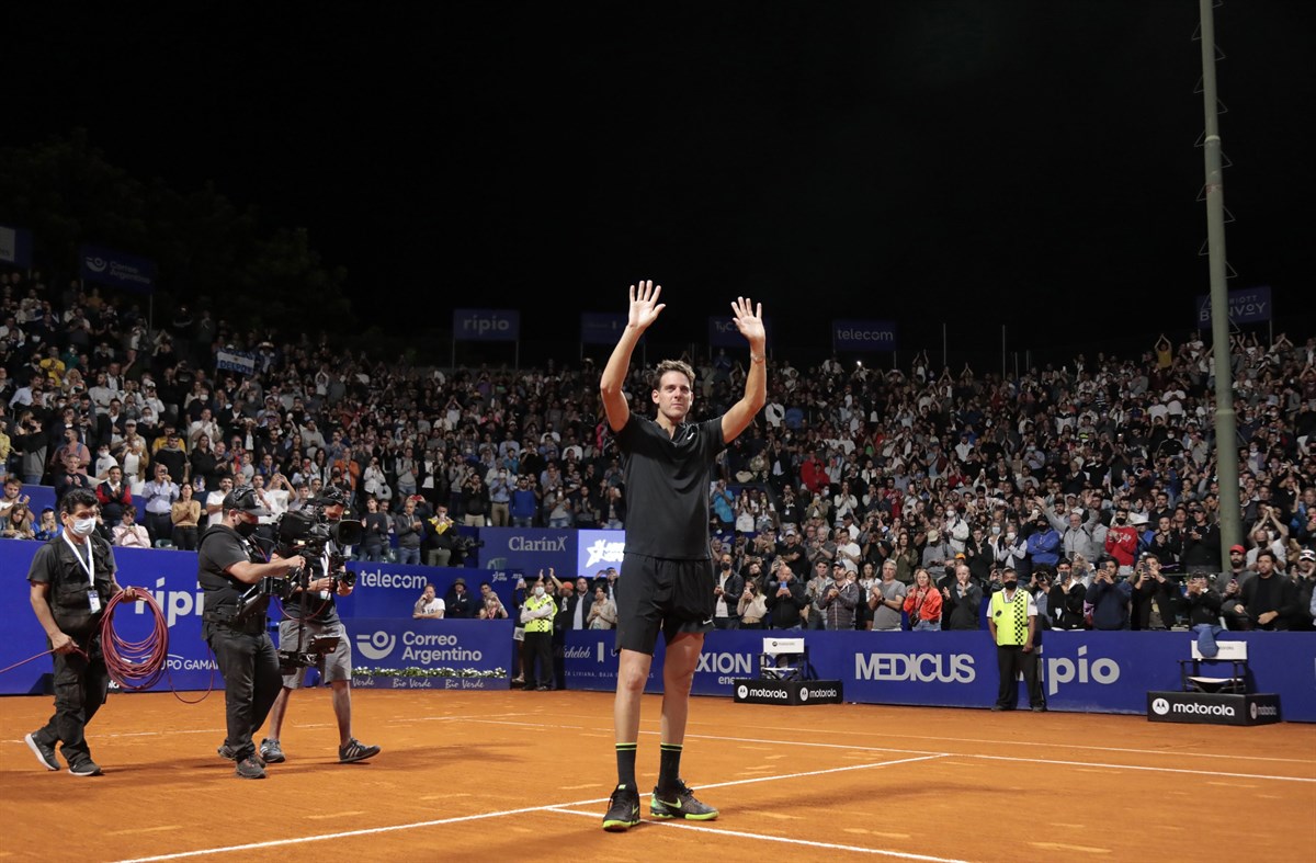 Buenos Aires vibró con la despedida de Del Potro: "Lo di todo"