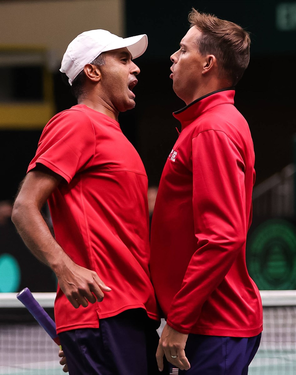 Estados Unidos festejó en el debut de Bob Bryan como capitán