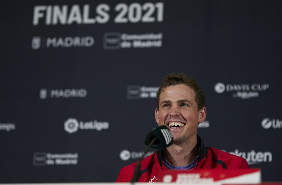 Vasek Pospisil primed to step up for Canada in Madrid