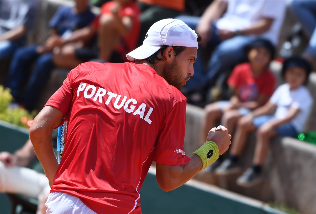 Sousa eyes landmark Davis Cup win for Portugal