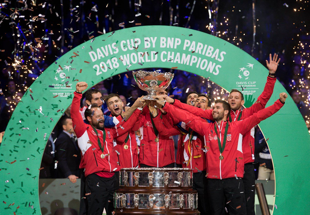 Cilic clinches second Davis Cup title for Croatia