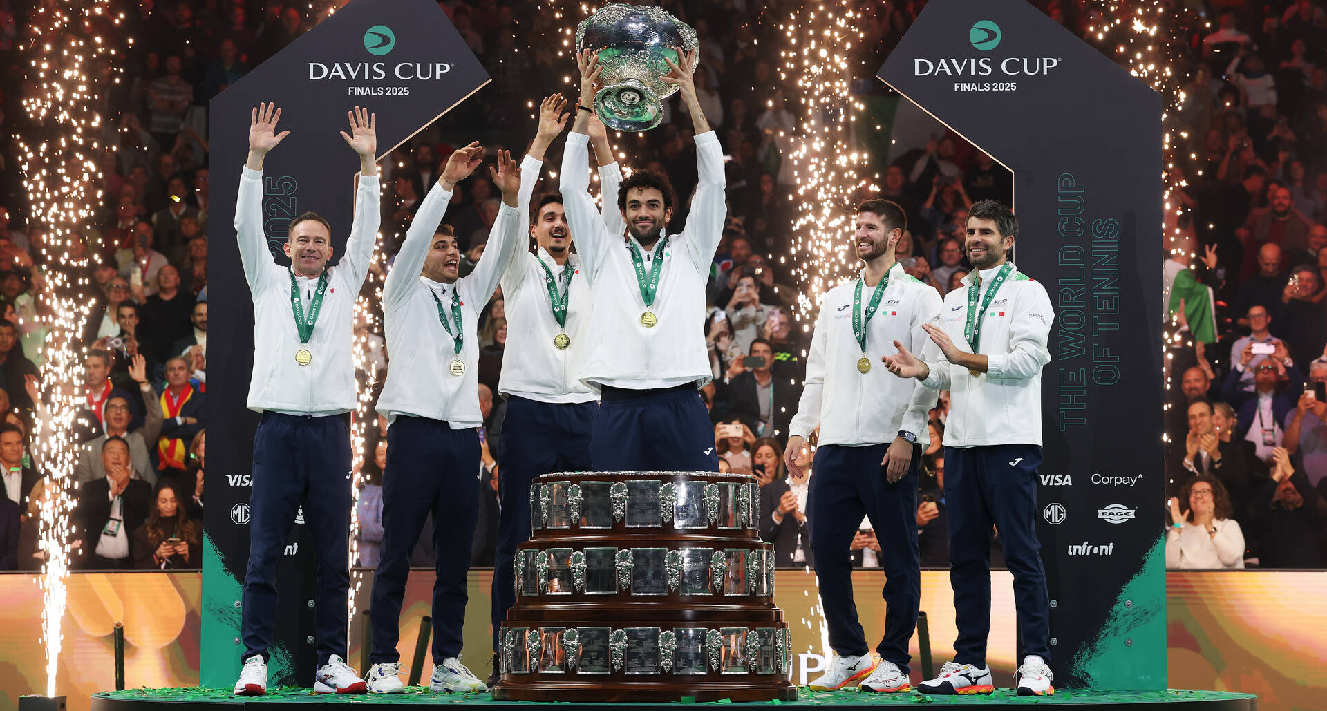 Italy Davis Cup champions 2025