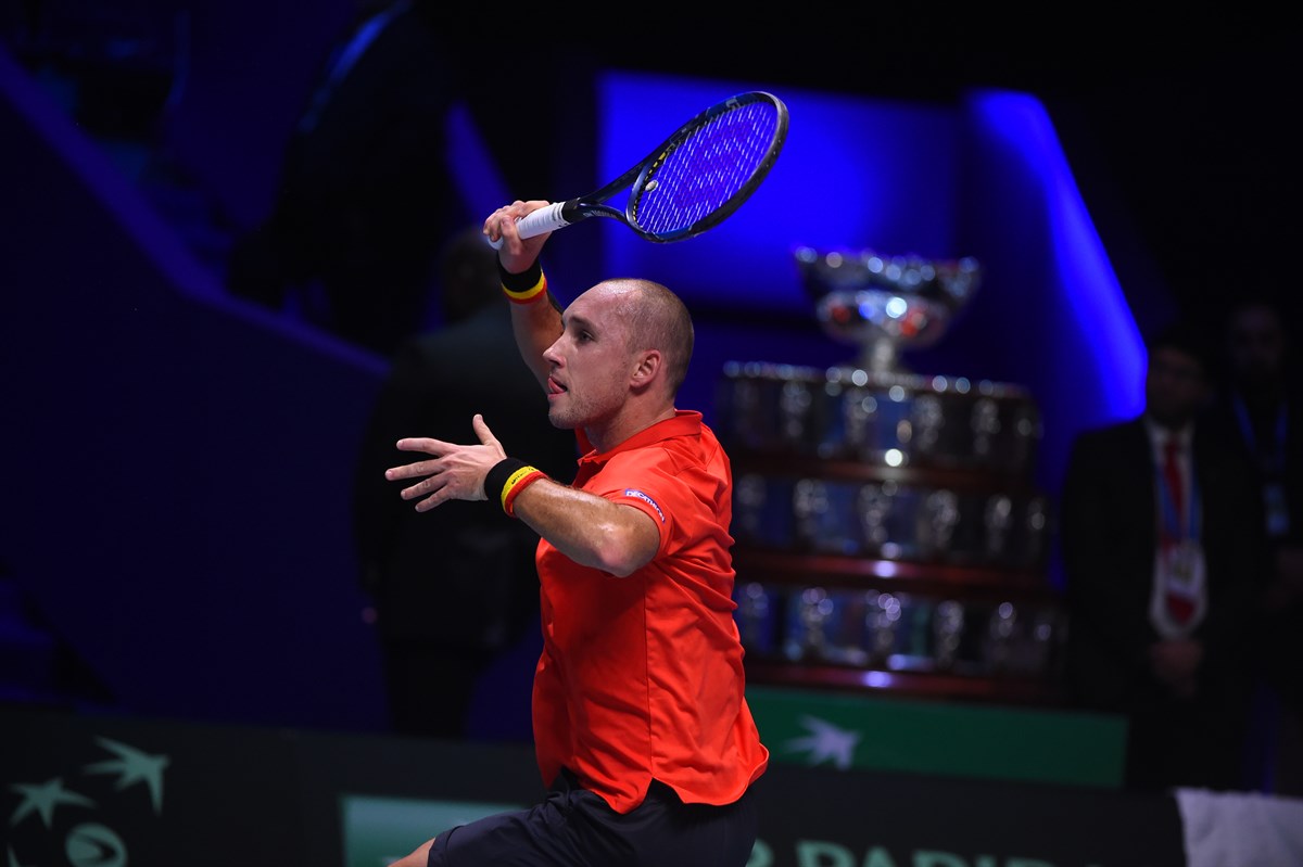 Darcis eyes 'beautiful story' after being unveiled as Belgium's Davis Cup captain