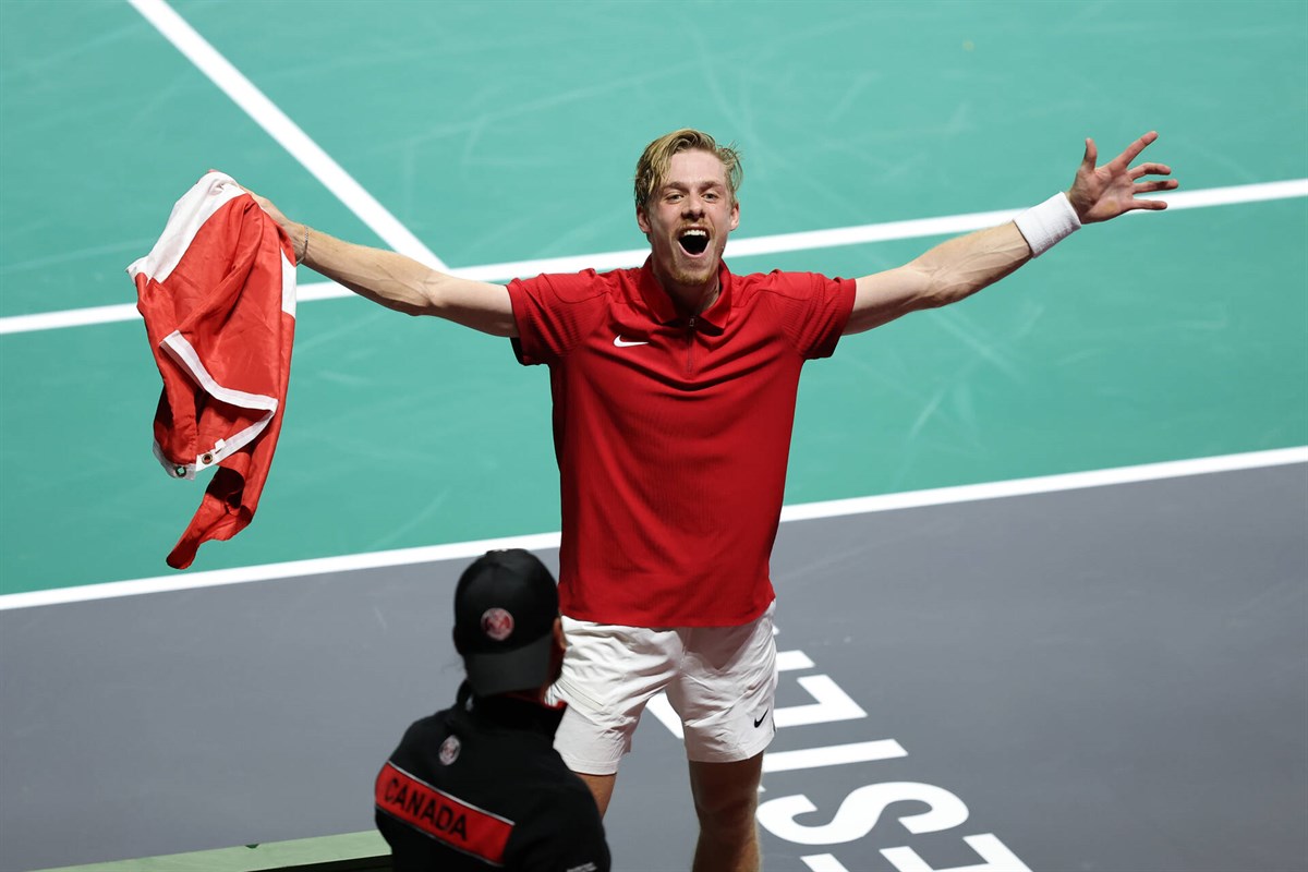 Shapovalov shatters British hopes and shepherds Canada into Final 8