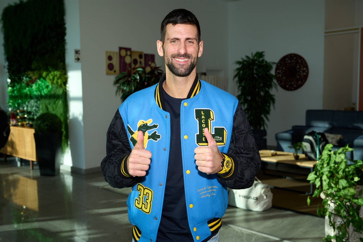 Djokovic arrives ahead of GB clash
