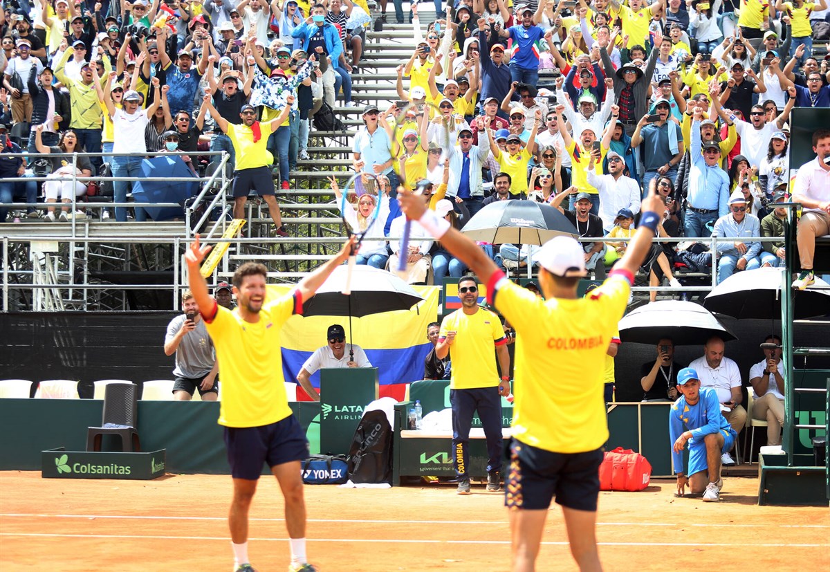 Colombia recupera su buen andar en la Copa Davis y sueña con volver a los primeros planos