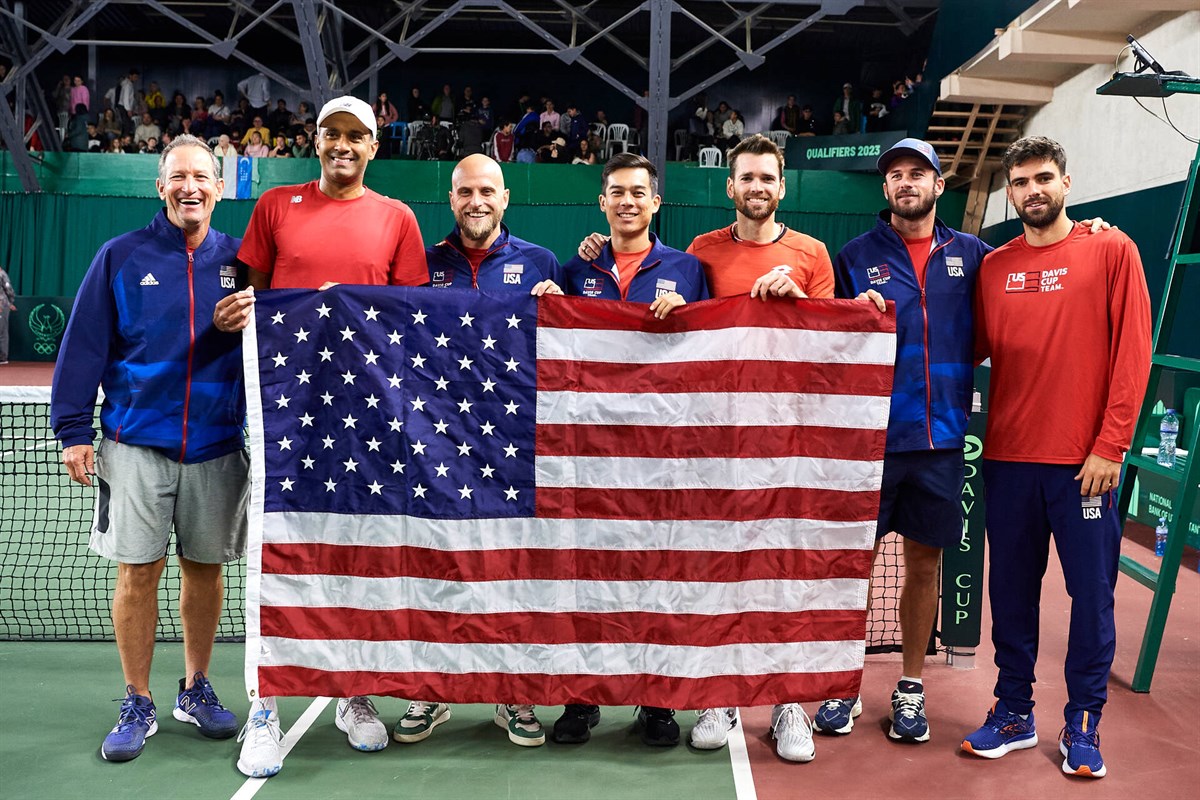USA sweep into Davis Cup Finals with victory over Uzbekistan
