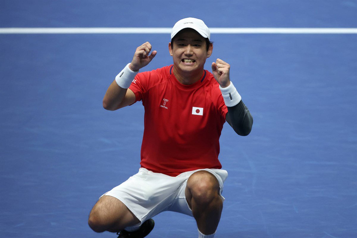 Japón vence a Gran Bretaña: Nishioka y Nishikori lideran la remontada nipona