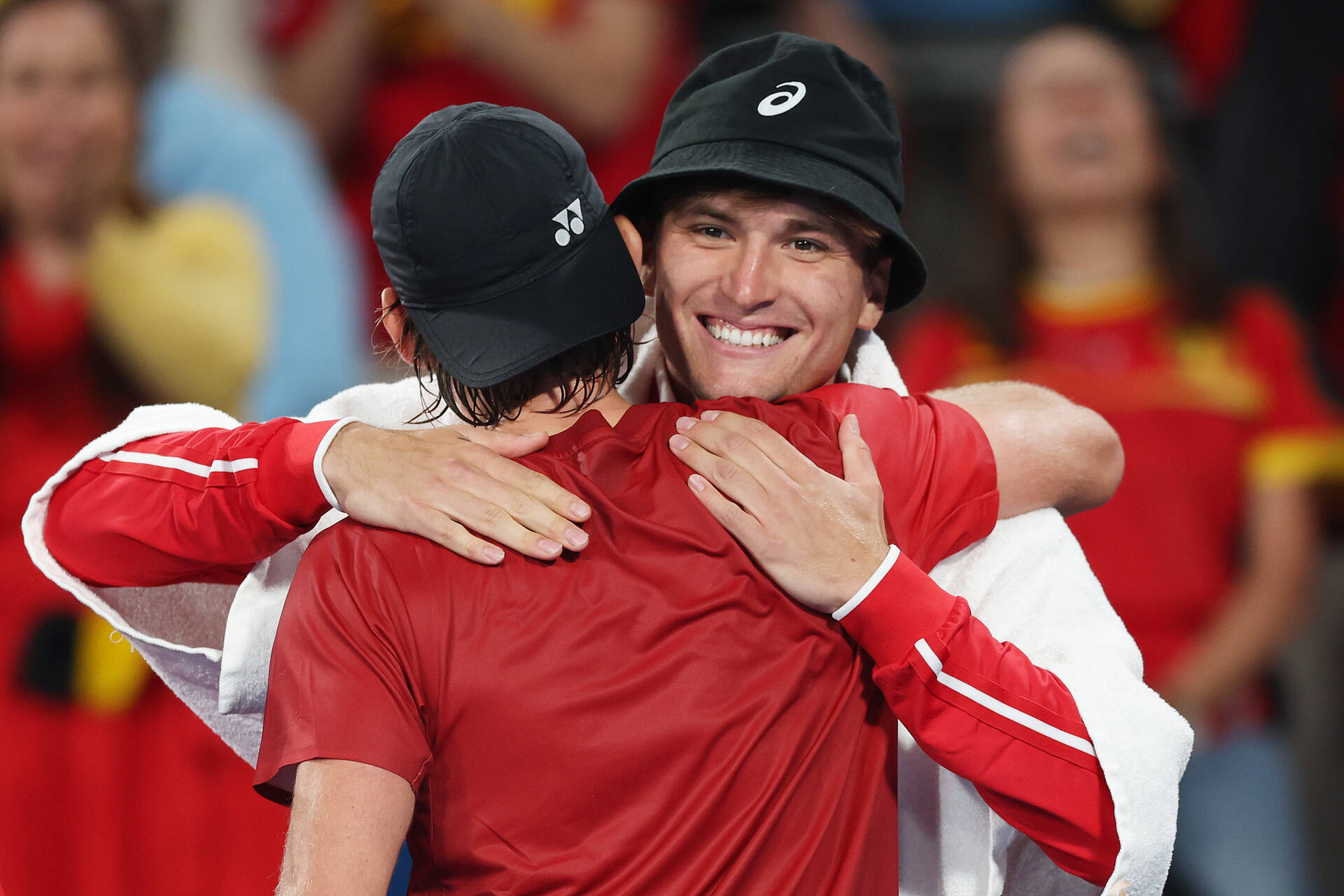 Zizou Bergs and Raphael Collignon