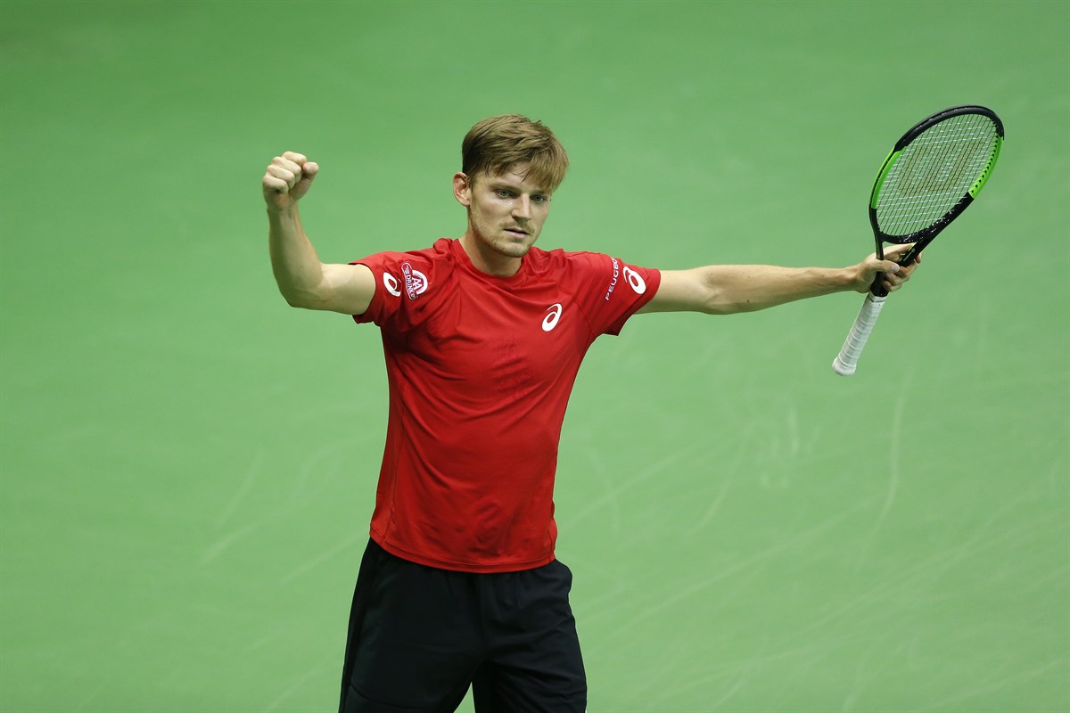 Goffin asegura a Bélgica con un reñido triunfo